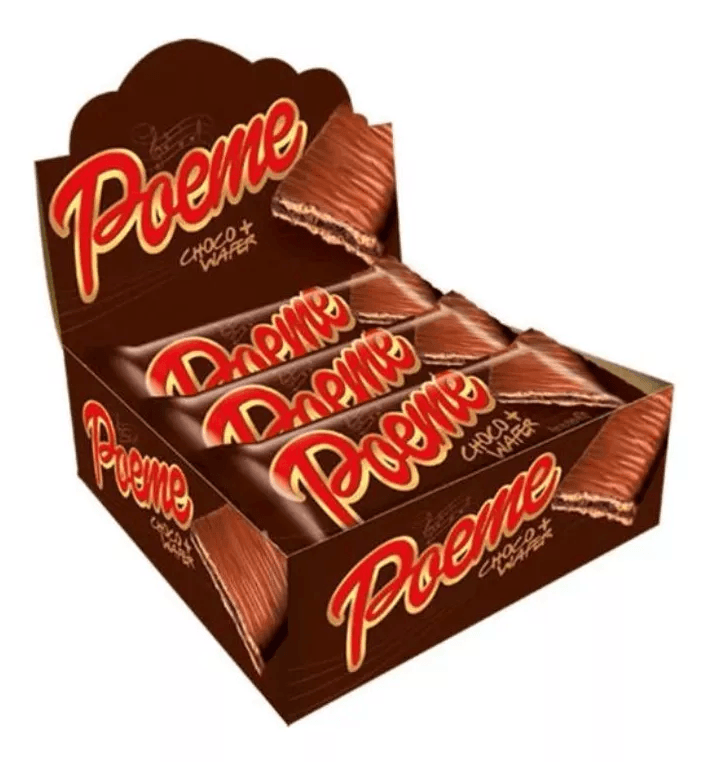 Chocolate Poeme Ao Leite 40g C/15 Unidades