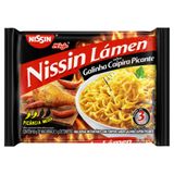 Miojo Nissin Lámen Sabor Galinha Caipira Picante 85g