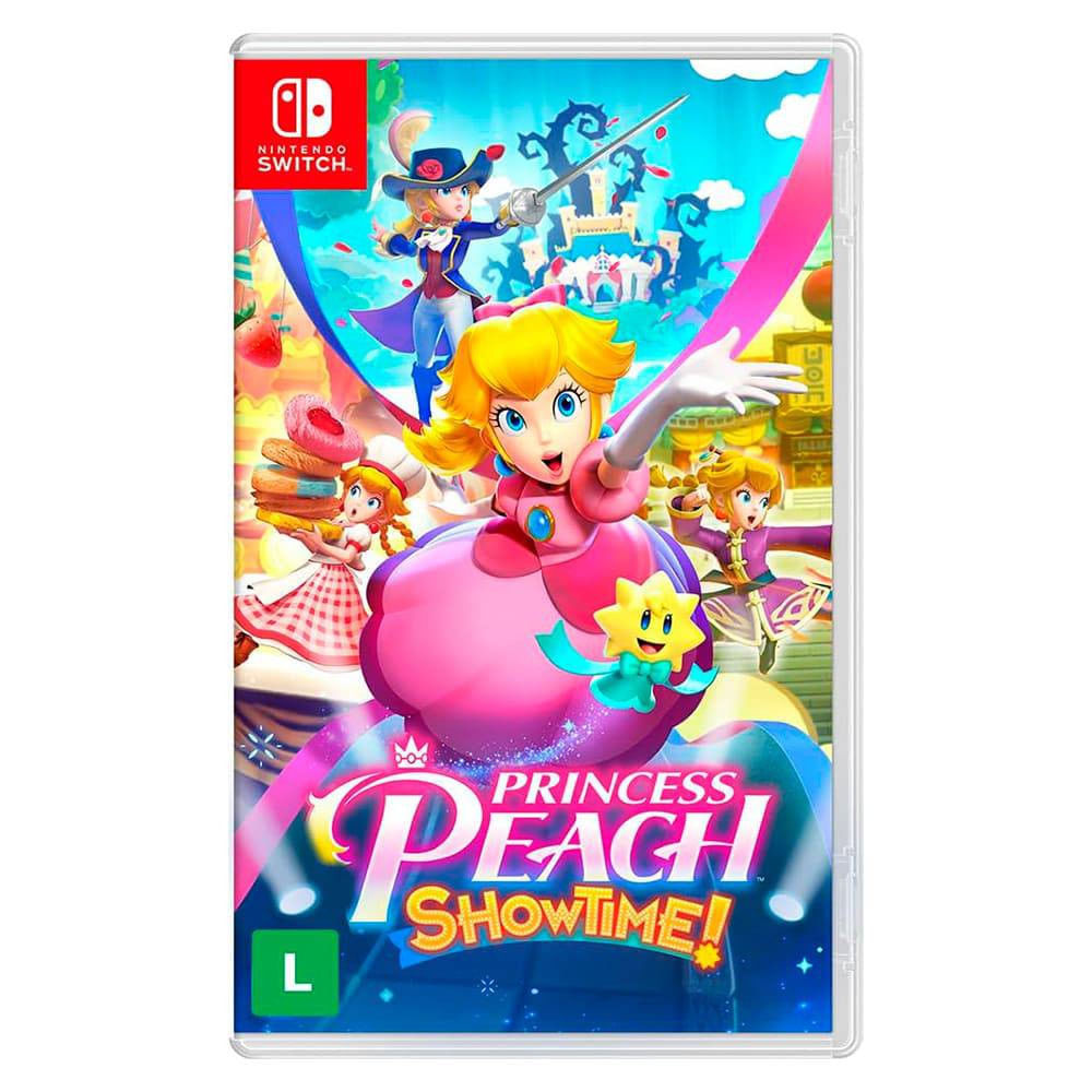 Jogo Princess Peach Showtime Nintendo Switch Mídia Física