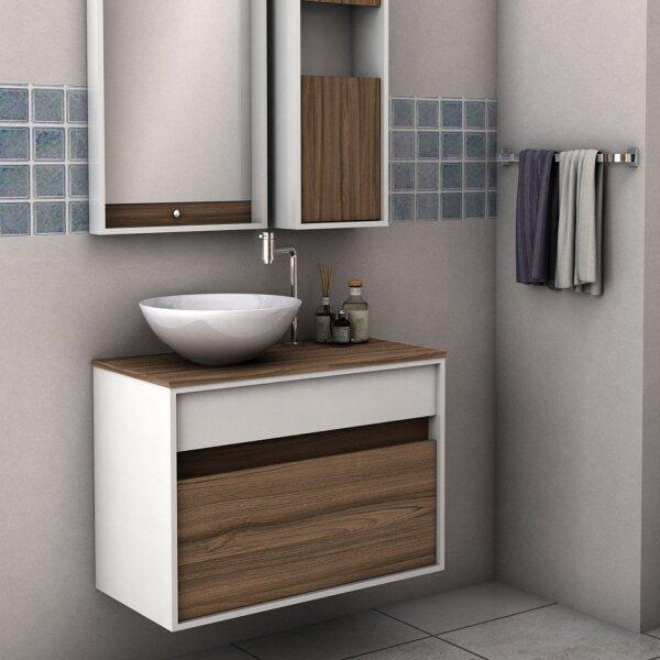 Gabinete Módena 2 Gavetas Darabas Agardi Terracota