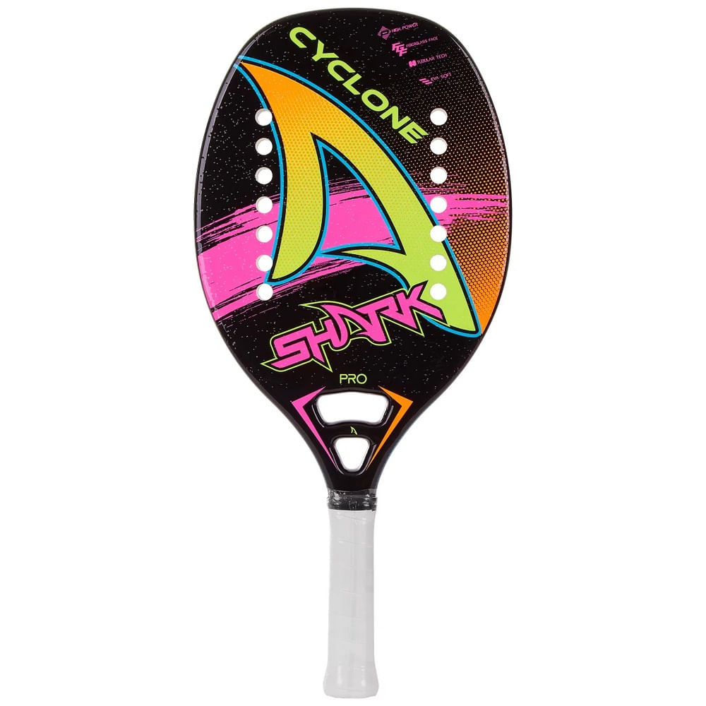 Raquete Shark De Beach Tennis Cyclone-unissex