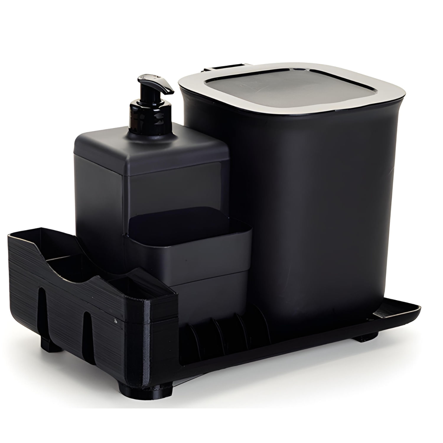 Kit De Pia C/ 3 Peças - Cores Sortidas - Dasplast Dasplast