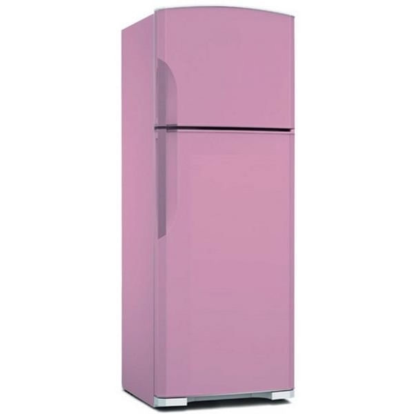 Adesivo para envelopamento de Geladeira Toda - Rosa Claro - Inverse é boa?