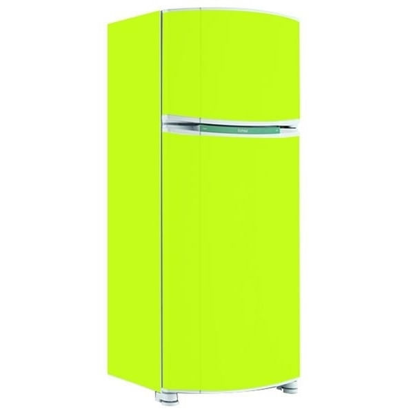 Adesivo para envelopamento de Geladeira Toda - Verde Limão - Duplex Menor preço em Adesivo para envelopamento de Geladeira Toda - Verde Limão - Duplex