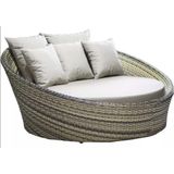 Chaise Sofá Livia Varanda Jardim Trama Original Capuccino