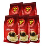 Café Três Corações Extra Forte Moído Kit 5 Pacotes 250g