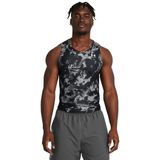 Regata De Compressão Masculina Under Armour Heatgear Iso-chill Printed M Preto