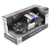 Carro De Policia Com Som E Luz 20cm Bbr