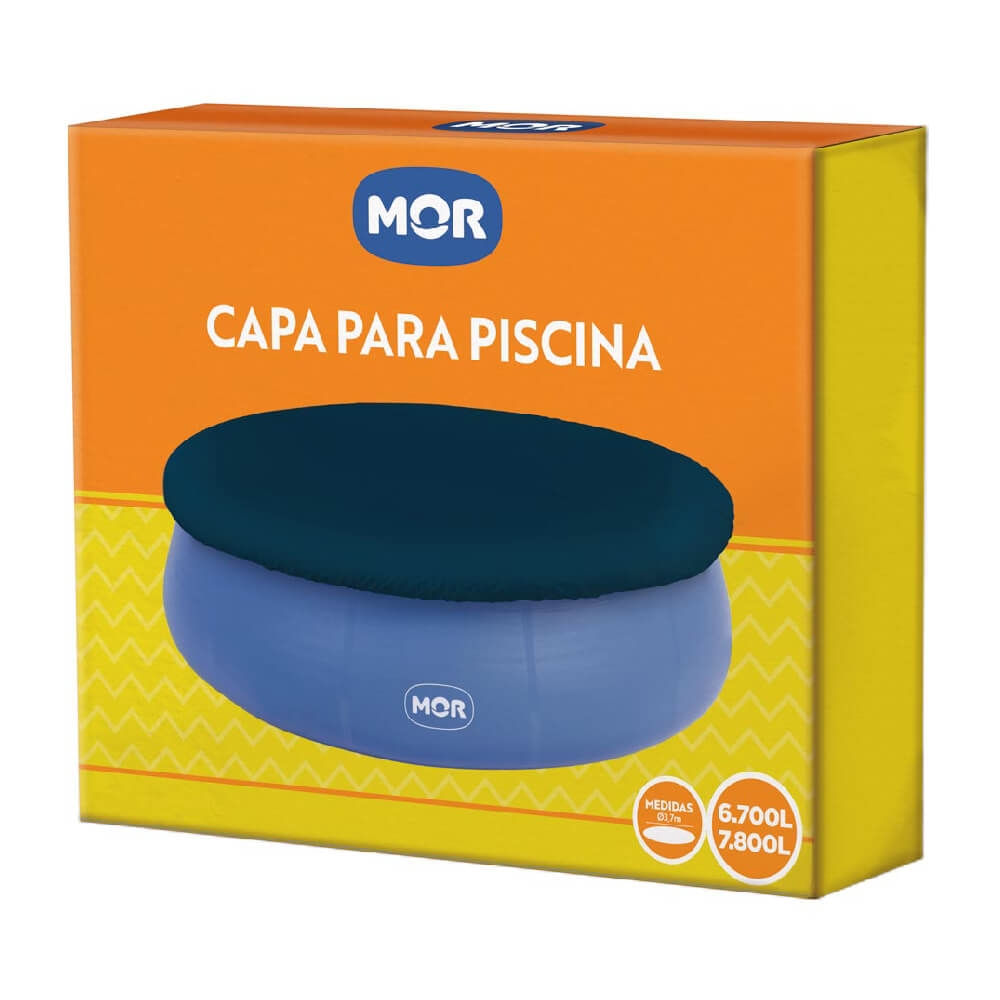 Capa De Piscina Redonda 1417 6700l A 7800l Azul