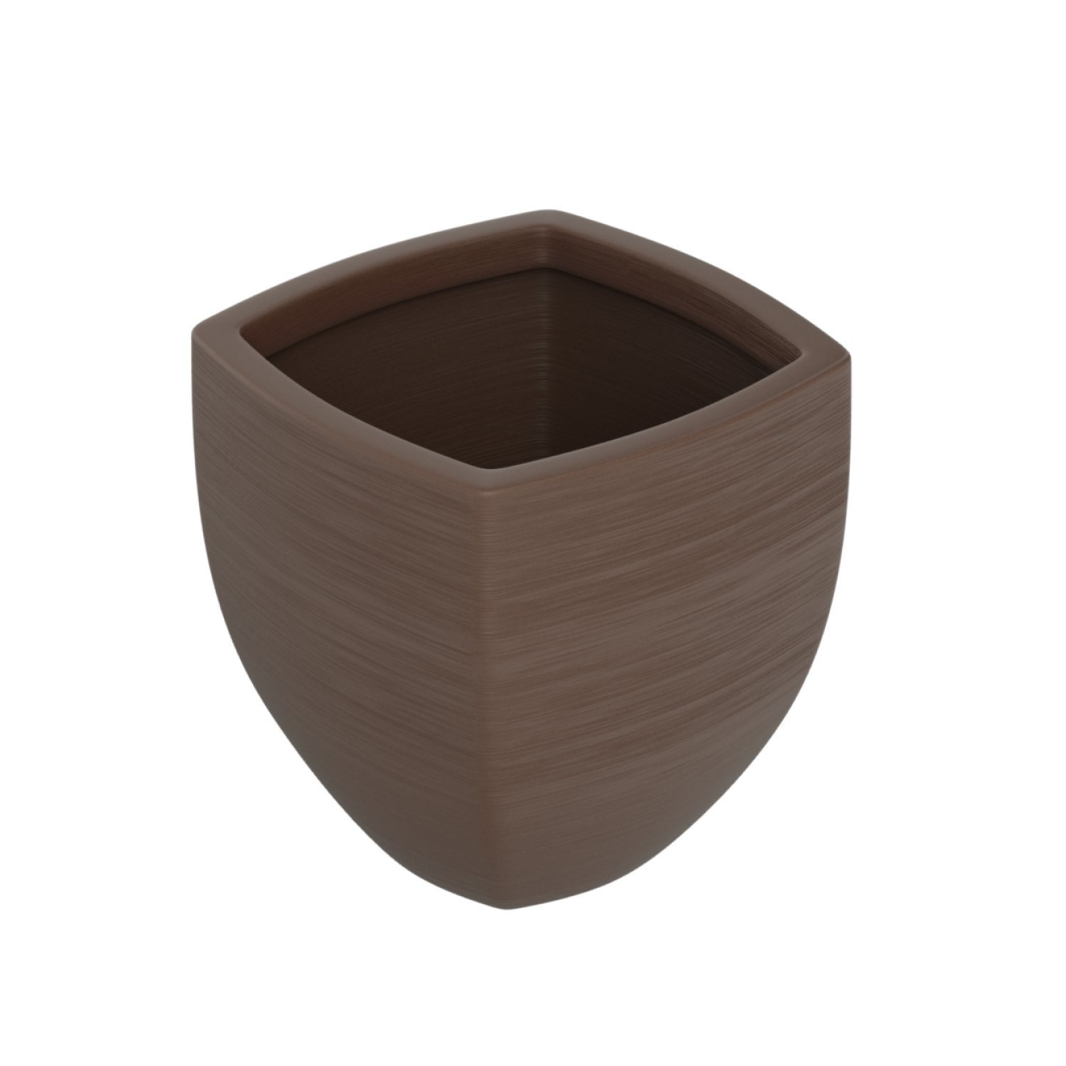 Vaso Trapezoidal 30x37cm Polietileno Sem Prato Fibrarte