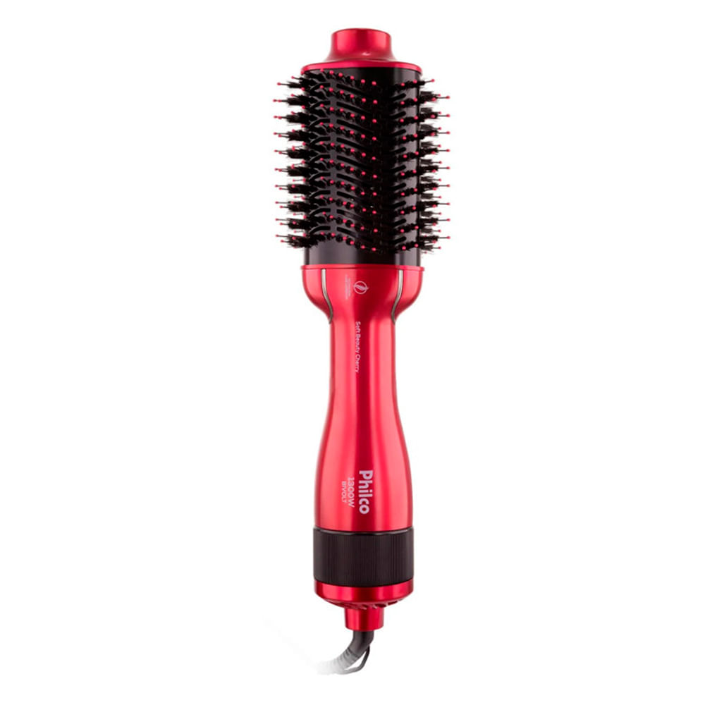 Escova Secadora Philco Pec13 4 Em 1 Soft Beauty Cherry Bivolt