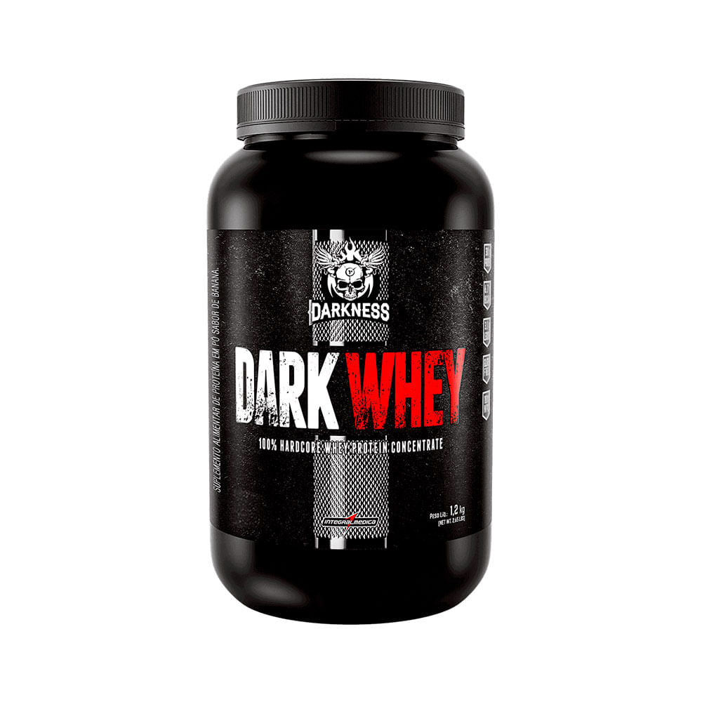 Whey Protein 100% Dark Whey 1.2kg Chocolate Maltado Integralmedica