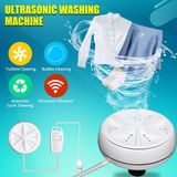 Mini Turbina Máquina De Lavar Roupa Ultra-sônica Quarto Ultra-sônico W