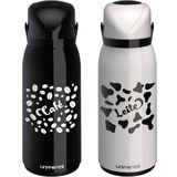 Kit 2 Garrafa Térmica Mesa Verona Decorada Café C Leite 1,8l