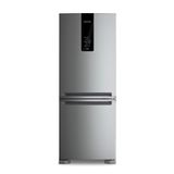 Geladeira Brastemp 447 Litros Frost Free Inverse Com Smart Flow E Fresh Box Inox Bre57fkbna - 220v