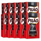 Café Pilão Torrado E Moído Extra Forte 10 Pacotes De 500g