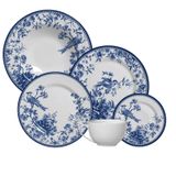 Jogo De Pratos Aparelho Jantar 24pcs Alleanza Chinese Garden