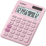 Calculadora De Mesa Casio Ms20uc 12 Digitos Rosa Claro
