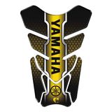 Adesivo Resinado Protetor De Tanque Moto Yamaha Dourado Cor Dourado