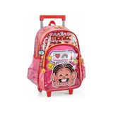 Mochila De Rodinhas Pink Mônica Maxlog Ic39726mn0310un