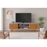 Rack Para Tv Até 70 Polegadas Trunfo Candian - Jcm Movelaria Off White-cinamomo