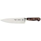 Faca Chef Tramontina Century Wood Aço Inox Cabo De Madeira Tratada Castanho 8pol Tramontina