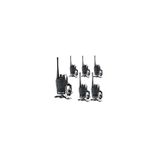 Pacote X6 Do Transmissor De Rádio Walkie Talkie Baofeng Bf-888s