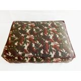 Colchão Pet Dupla Face Puff Em Brim Camuflado E Lona 600