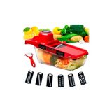 Cortador De Vegetais, Picador, Cortador De Mandolina Com 6 Lâminas