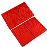 Molde De Silicone Gingerbread House Christmas Chocolate