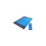 Cobertor Impermeável Picnic Beach 2m X 2m Azul