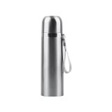 Conjunto Individual De Aço Inoxidável Thermos Mate Garrafa Térmica De Água Quente De 500 Ml