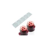 Molde De Pastelaria Silicone Lace Hearts 046454