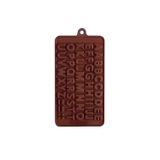 Moldes De Chocolate De Silicone Molde De Alfabeto Duplo