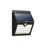 Refletor Led Solar 20w Com Sensor De Movimento À Prova D&#39;água