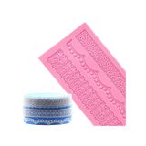 Molde De Pastelaria De Renda De Silicone