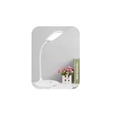 Lâmpada De Mesa Led, Luz De Leitura Usb Recarregável, 3, Brilho