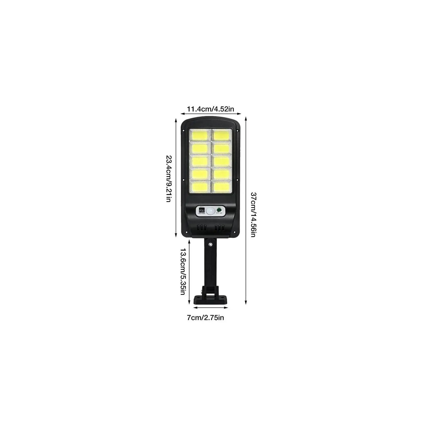 Refletor Led Solar 120cob Outdoor - Refletor Tipo Poste