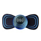 Massageador Elétrico Mini Com Adesivos Inteligentes De 8 Modos