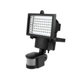 Refletor Solar Com Sensor De Movimento 60 Led 6000k