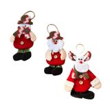 Pacote De Decorações Para Árvores De Natal Com 12 Designs Variados