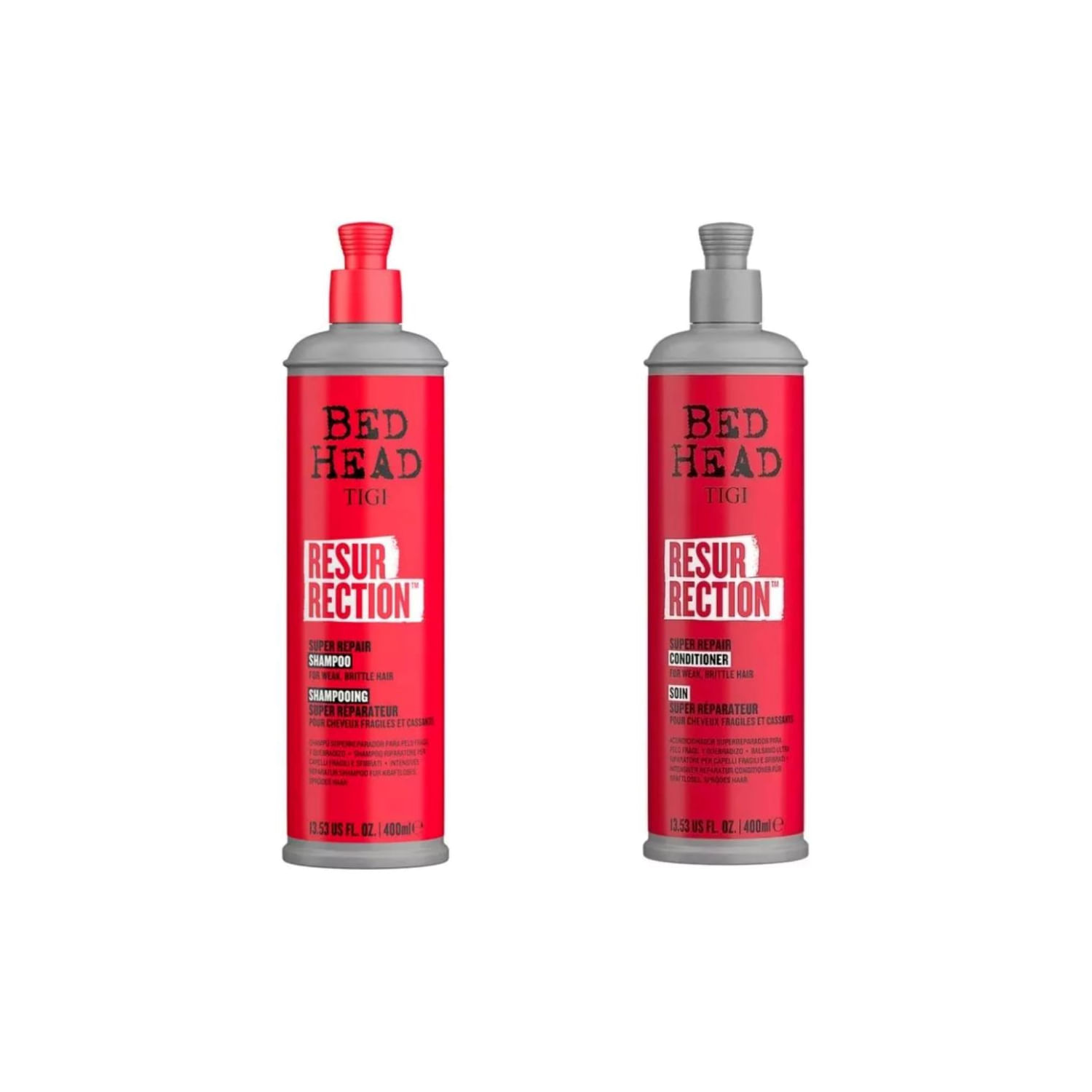 Shampoo E Condicionador Tigi Resurrection Repair 400ml