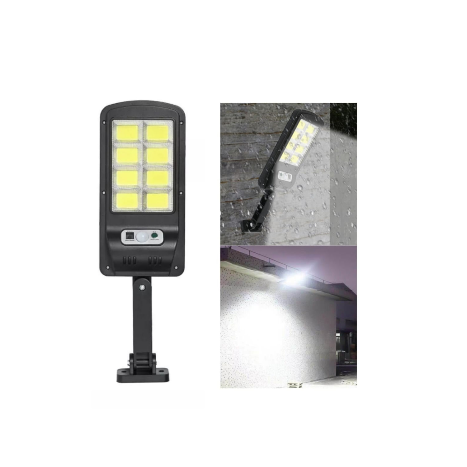 Refletor Led Solar 120cob Outdoor - Refletor Tipo Poste