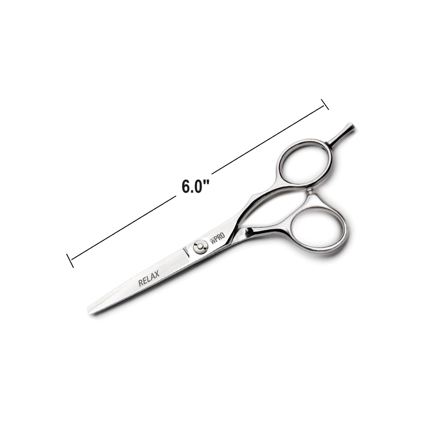 Tesoura Wpro Microserrated 6.0 Para Profissionais