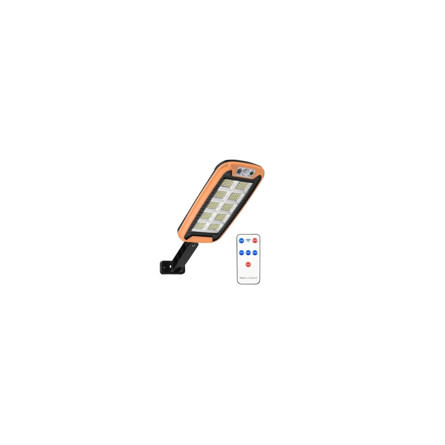 Refletor Solar Com Sensor De Movimento Externo 160 Led Control