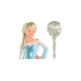 Fantasia, Peruca, Cabelo Sintético Para Meninas Elsa Frozen