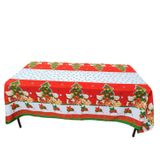 Toalha De Mesa Com Design De Árvore Retangular De Natal 150 X 210 Cm