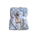 Kit De Cobertor E Acessórios Para Bebês 100% Algodão 80x90cm