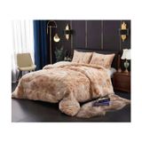 Cobertor Furry Winter, 2 Lugares, Mosqueado, Bege, Chiporros