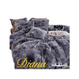Cobertor Chiporro King Furry Cover Cinza 240x260cm + 2 Travesseiros